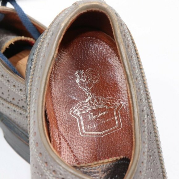 Florsheim by Duckie Brown Leather Wingtips Shoes main image 4